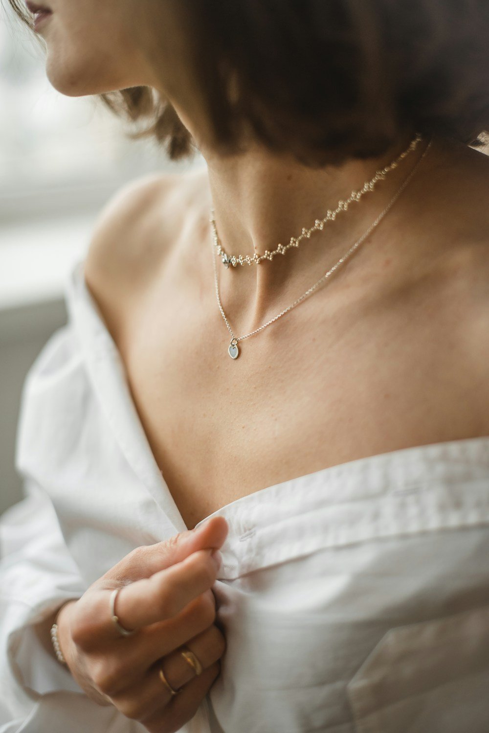 Gold jewellery selection